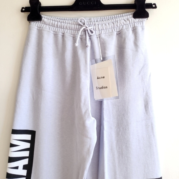 Acne Studios Merce Cunningham Dance Pale Blue Track Pant Sweatpants NWT Size XS - Picture 12 of 16